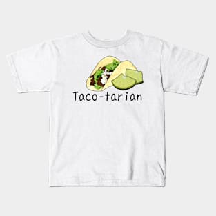 Taco-tarian Kids T-Shirt